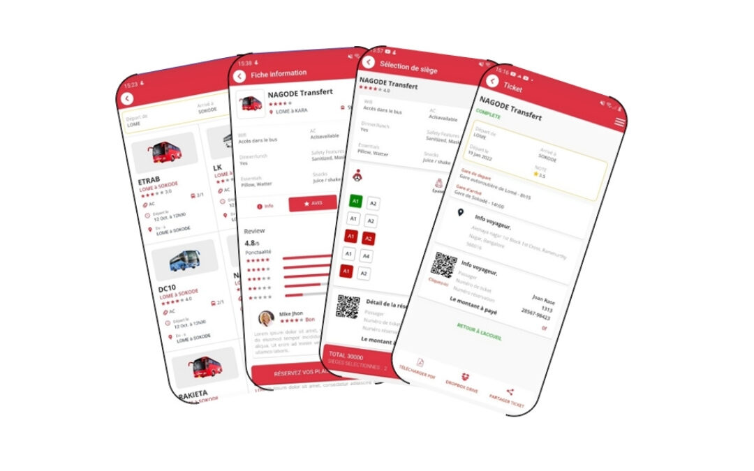 Révolutionner le transport en Afrique de l’ouest avec une app
