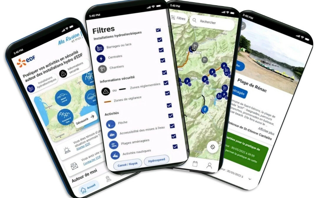 Application Mobile – Ma Rivière et moi ! – EDF
